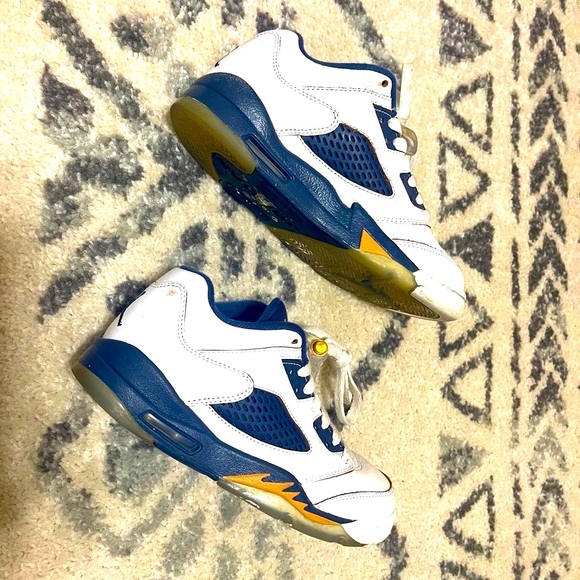 Used Size 4Y Air Jordan 5 Dunk From Above - Picture 5 of 8